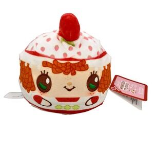 TeeTurtle Reversible Plushie Strawberry Shortcake & Custard NWT 2025